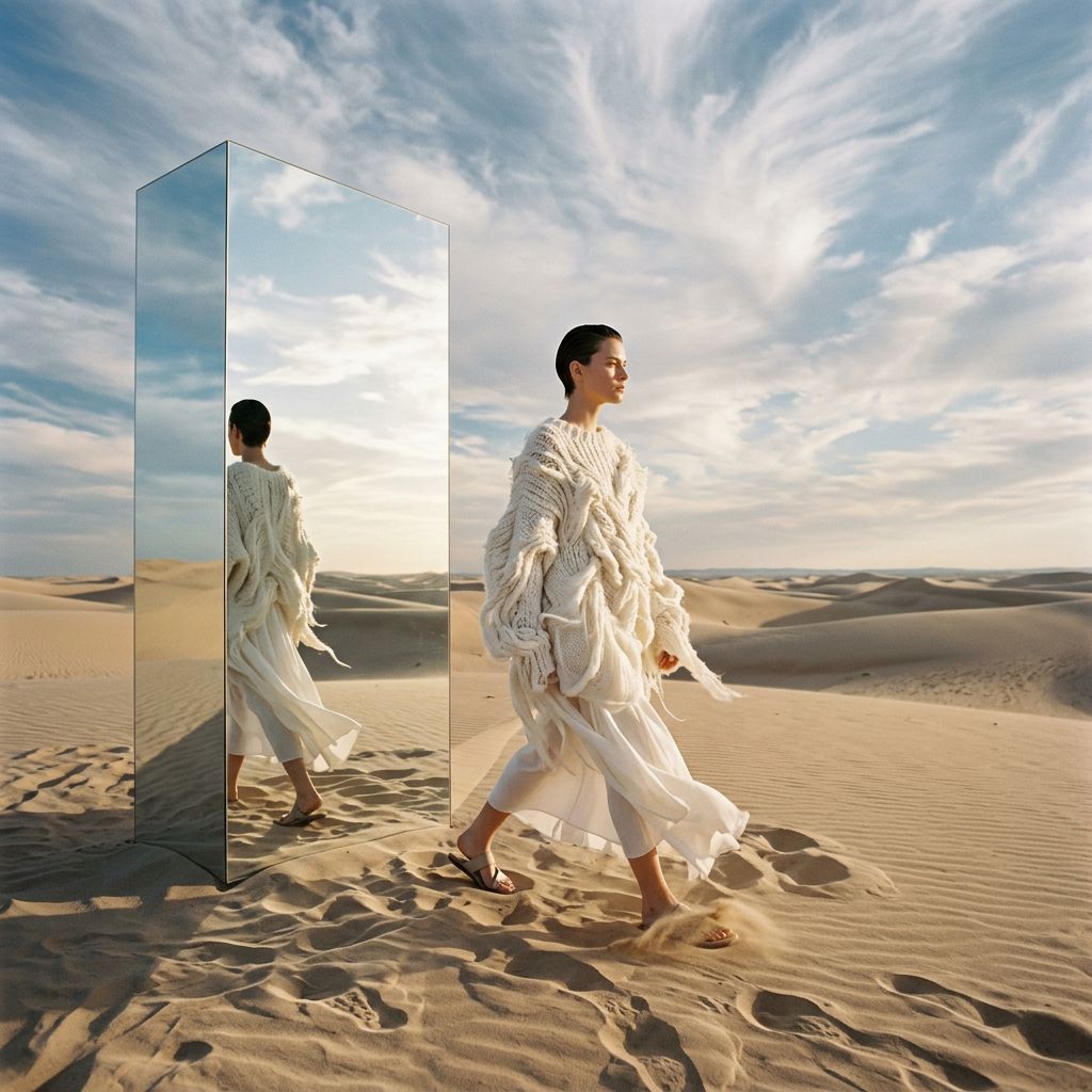 AI-generated fashion product shot